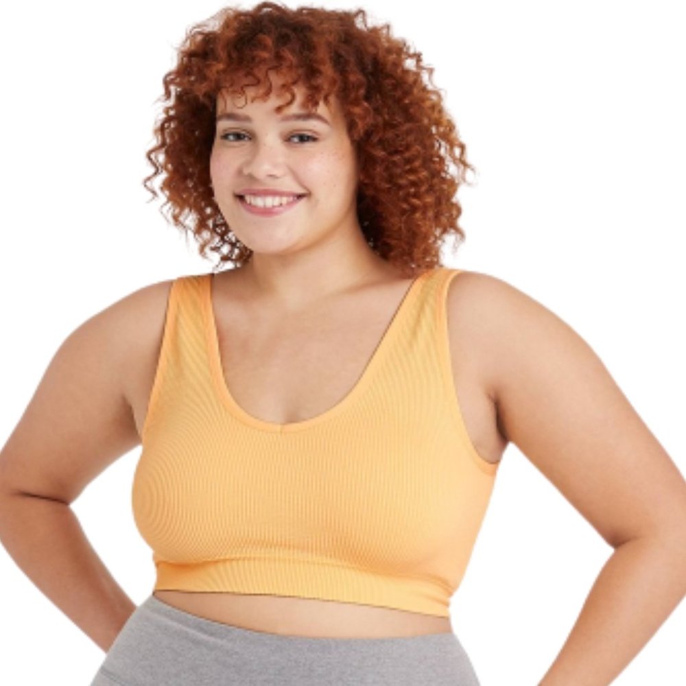 NWT Women's Reversible Ribbed Bralette - Colsie - 2X - Picture 6 of 7